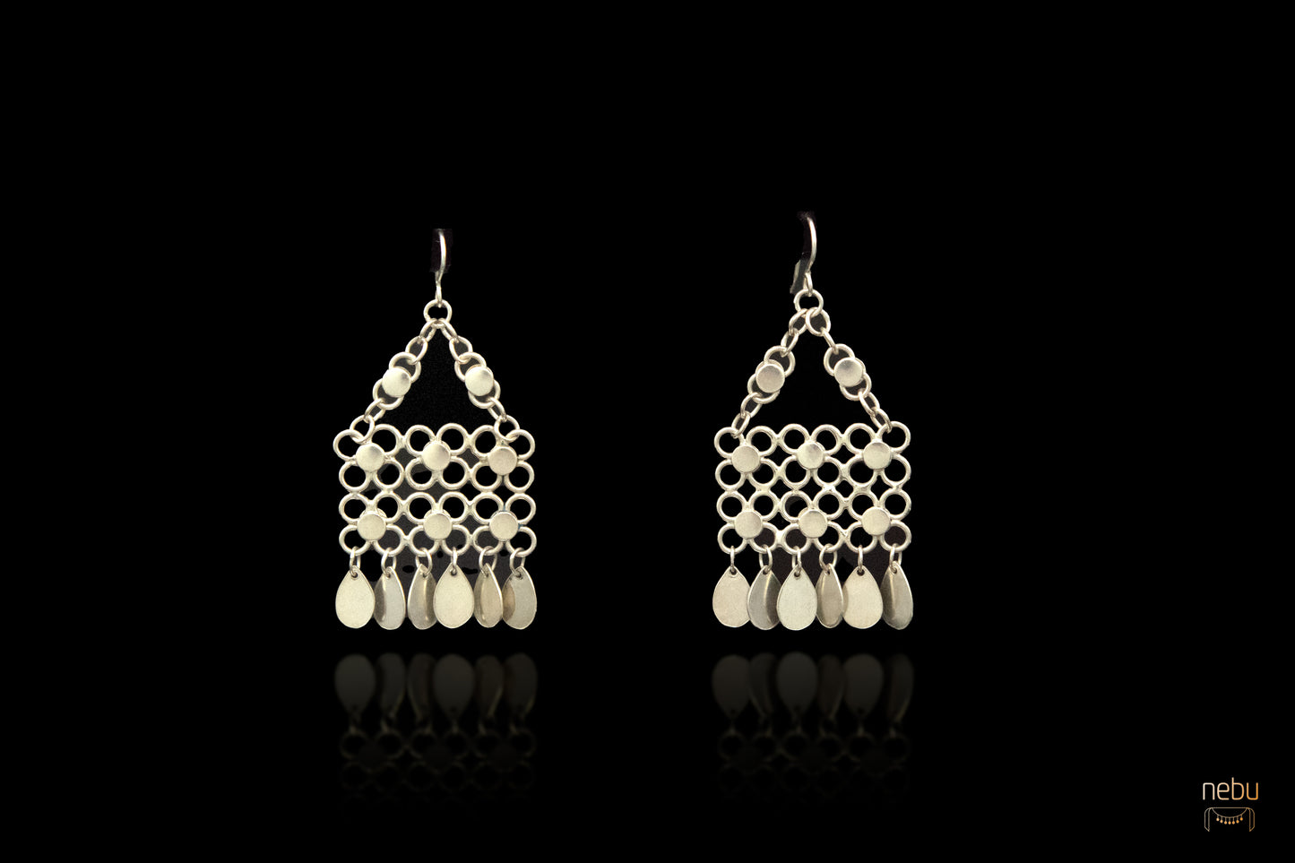 Kirdan square earrings