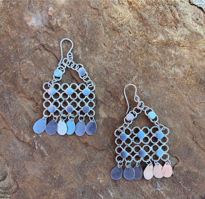 Kirdan square earrings