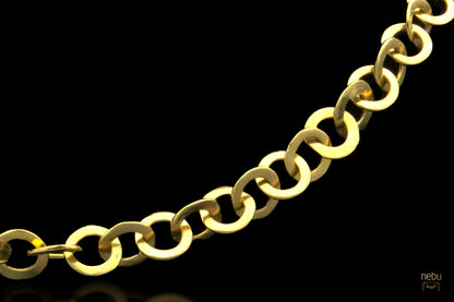 Gold Hammered Bracelet