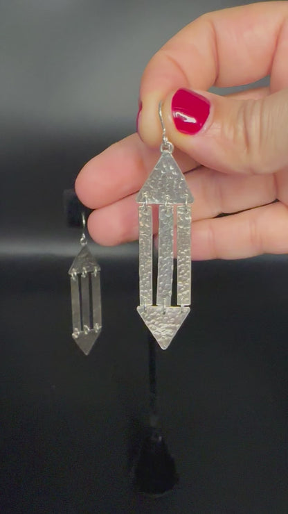 Triangle earrings