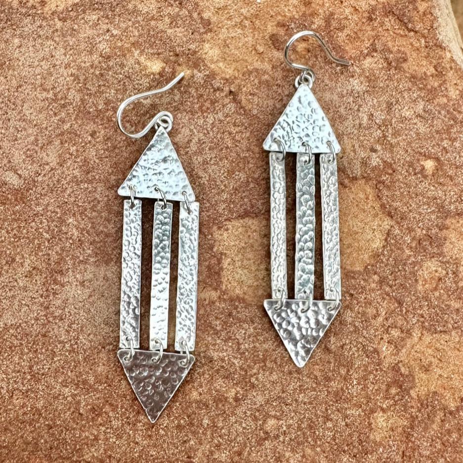 Triangle earrings